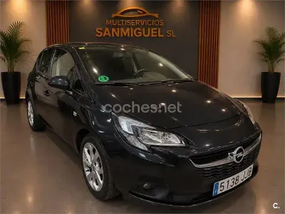 Usado Opel Corsa Selective 90 CV (66 kW) 2015 Negro Utilitario