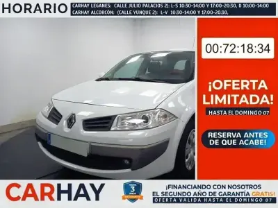 Usado Renault Mégane Authentique 85 CV (62 kW) 2006 Blanco Berlina