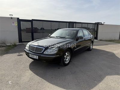 Usado Mercedes S320 224 CV (164 kW) 2000 Negro Berlina