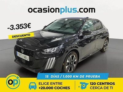 Usado Peugeot 208 Allure 100 CV (73 kW) 2025 Negro Utilitario
