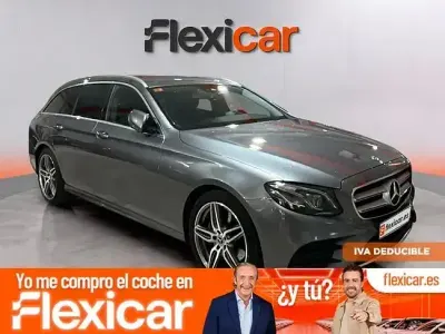 Usado Mercedes E220 194 CV (142 kW) 2019 Gris Familiar