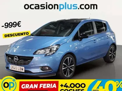 Usado Opel Corsa Design Edition 90 CV (66 kW) 2019 Azul Utilitario