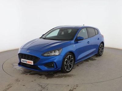 Usado Ford Focus ST-Line 125 CV (91 kW) 2021 Azul Berlina