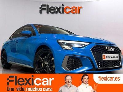 Usado Audi A3 150 CV (110 kW) 2021 Azul Berlina