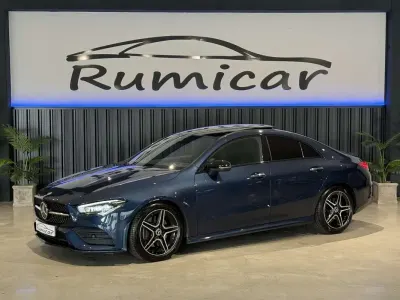 Usado Mercedes CLA200 150 CV (110 kW) 2021 Azul Coupe