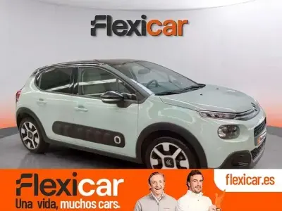 Usado Citroën C3 Shine 99 CV (72 kW) 2019 Verde Utilitario