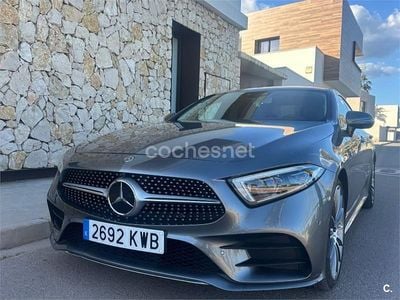 Usado Mercedes CLS350 286 CV (210 kW) 2019 Gris / plata Berlina