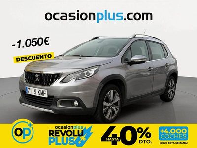 Usado Peugeot 2008 Allure 110 CV (80 kW) 2018 Gris SUV