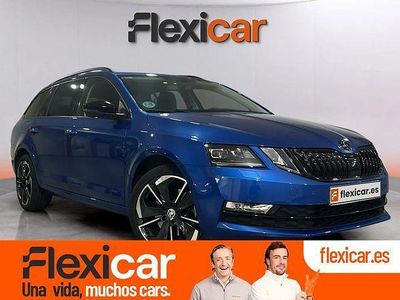 Usado Skoda Octavia Style 190 CV (139 kW) 2018 Azul Familiar