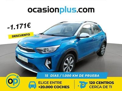 Usado Kia Stonic 84 CV (61 kW) 2021 Azul SUV