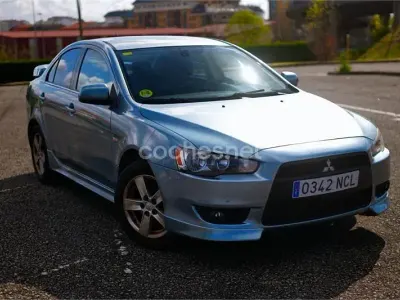 Usado Mitsubishi Lancer Sportback Instyle 140 CV (102 kW) 2008 Azul Berlina