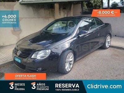Usado VW Eos 140 CV (102 kW) 2008 Negro Descapotable