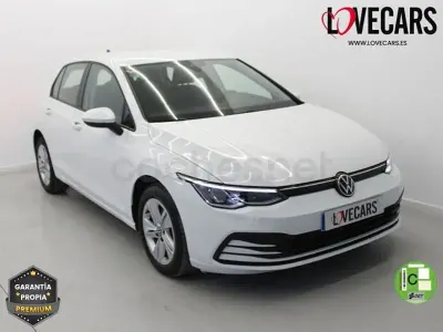 Usado VW Golf VIII Life 116 CV (85 kW) 2021 Blanco Berlina