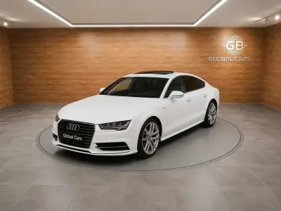 Usado Audi A7 Sportback S-Line 272 CV (200 kW) 2016 Blanco Utilitario