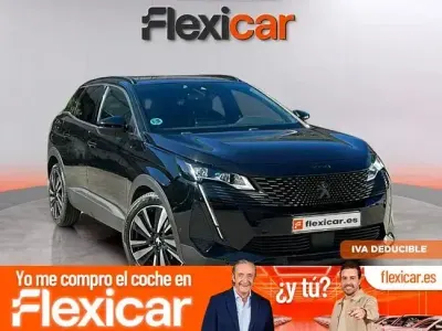 Usado Peugeot 3008 GT 130 CV (95 kW) 2021 Negro SUV