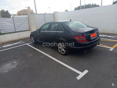 Negro Usado 2009 Mercedes C320 Avantgarde Berlina | 8700 € (Precio justo)