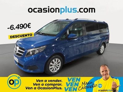 Usado Mercedes V220 163 CV (119 kW) 2019 Azul Monovolumen