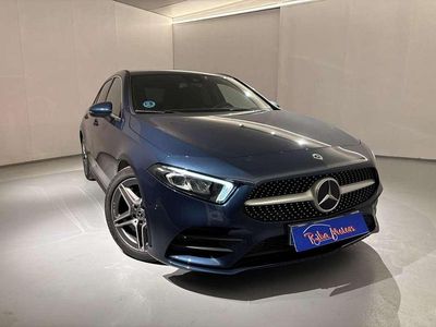 Usado Mercedes A180 116 CV (85 kW) 2021 Azul Utilitario