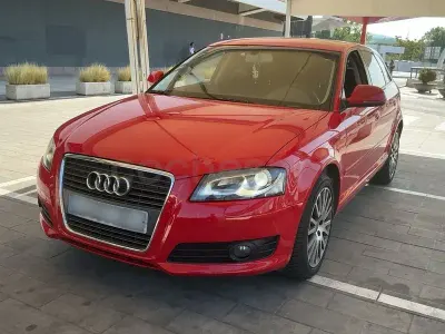 Usado Audi A3 Ambition 160 CV (117 kW) 2009 Rojo Utilitario