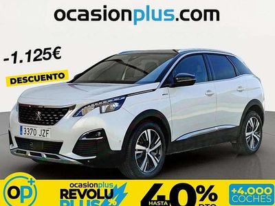 Usado Peugeot 3008 GT-line 150 CV (110 kW) 2017 Blanco SUV