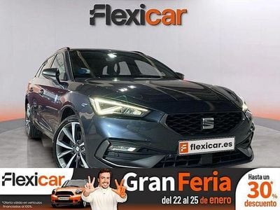 Azul Usado 2020 Seat Leon FR Berlina | 17.490 € (Precio justo)