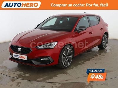 Usado Seat Leon FR 204 CV (150 kW) 2021 Rojo Berlina