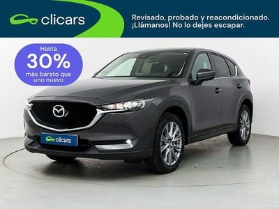 Usado Mazda CX-5 150 CV (110 kW) 2021 Gris / plata SUV