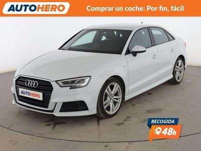 Usado Audi A3 150 CV (110 kW) 2019 Blanco Berlina