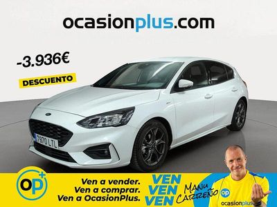 Usado Ford Focus ST-Line 125 CV (91 kW) 2021 Blanco