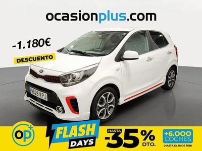 Usado Kia Picanto GT-Line 84 CV (61 kW) 2018 Blanco Utilitario