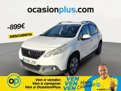 Usado Peugeot 2008 Active 100 CV (73 kW) 2016 Blanco SUV
