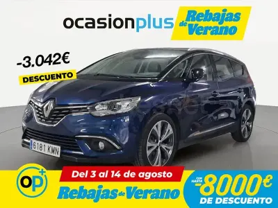 Usado Renault Grand Scénic IV Zen 140 CV (102 kW) 2018 Azul Monovolumen