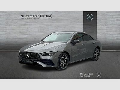 Gris Usado 2024 Mercedes CLA250e AMG line Berlina | 40.990 €