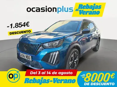 Usado Peugeot 2008 Allure 145 CV (106 kW) 2025 Azul SUV