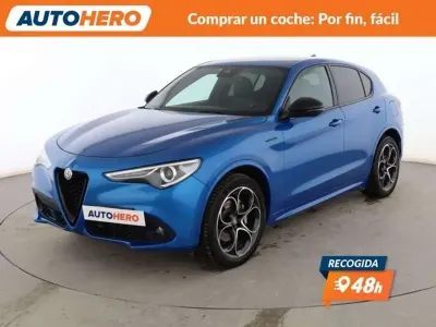 Usado Alfa Romeo Stelvio Veloce 209 CV (153 kW) 2022 Azul SUV