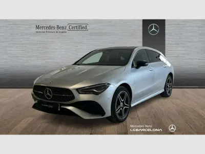 Usado Mercedes CLA250e AMG line 218 CV (160 kW) 2024 Plateado Coupe