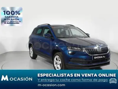 Usado Skoda Karoq Ambition 150 CV (110 kW) 2019 Azul SUV
