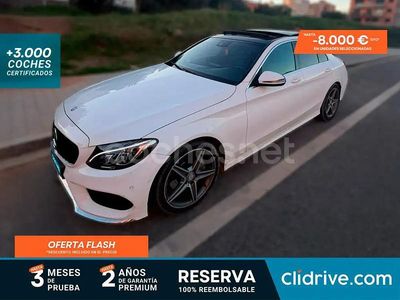 Blanco Usado 2018 Mercedes C220 Berlina | 19.590 € (Precio justo)