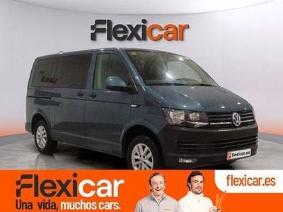 Usado VW Caravelle Trendline 102 CV (75 kW) 2018 Verde Monovolumen