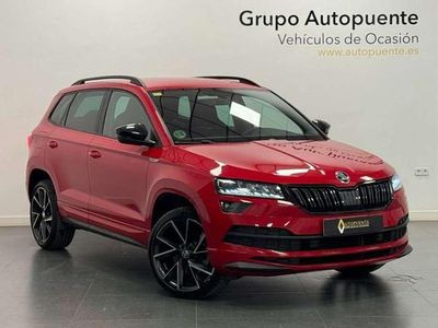 Usado Skoda Karoq SportLine 150 CV (110 kW) 2020 Rojo SUV
