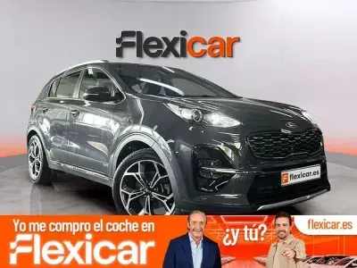 Usado Kia Sportage GT-Line 177 CV (130 kW) 2019 Gris SUV
