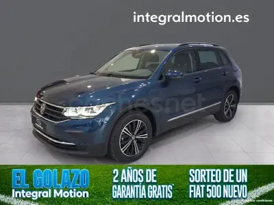 Usado VW Tiguan Life 122 CV (89 kW) 2023 Azul SUV