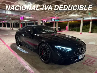 Usado Mercedes SL55 AMG AMG 476 CV (350 kW) 2022 Negro Descapotable