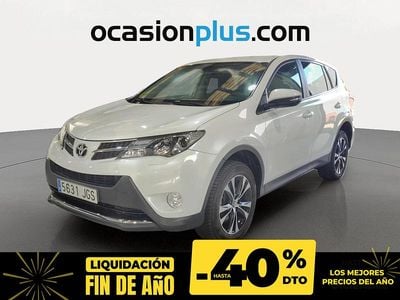 Blanco Usado 2015 Toyota RAV4 Advance SUV | 17.871 € (Buen precio)