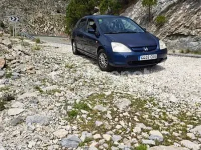 Usado Honda Civic S 100 CV (73 kW) 2003 Azul Berlina
