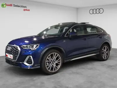 Begagnad Audi Q3 Sportback S-Line 245 HK (180 kW) 2022 Blå SUV