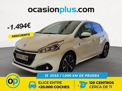 Usado Peugeot 208 99 CV (72 kW) 2019 Blanco Utilitario