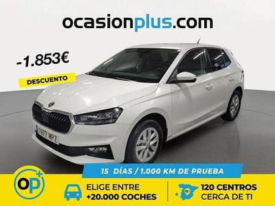 Usado Skoda Fabia Selection 95 CV (69 kW) 2024 Blanco Berlina
