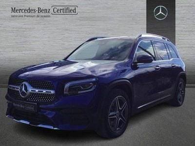 Azul Usado 2021 Mercedes GLB220 AMG line SUV | 42.900 € (Precio justo)