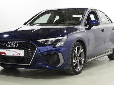 Usado Audi A3 S-Line 150 CV (110 kW) 2022 Azul Berlina